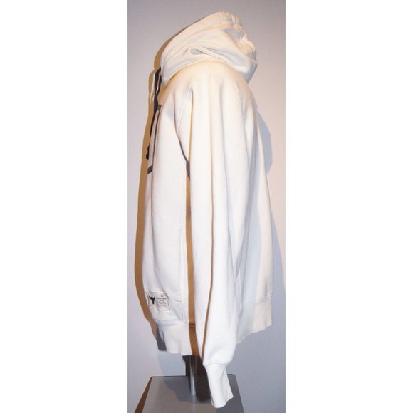 Under Armour White Hoodie with Black Logo - Picture 4 of 7